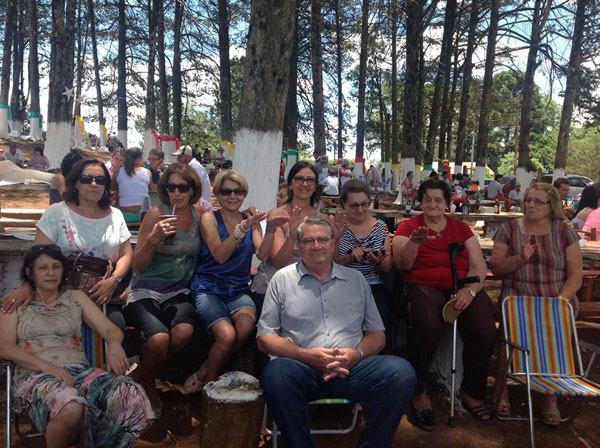 23 Dicembre 2013. PIARDI Brasiliani assieme per la Festa di Natale in fattoria a CLEMENTE ARGOLO.